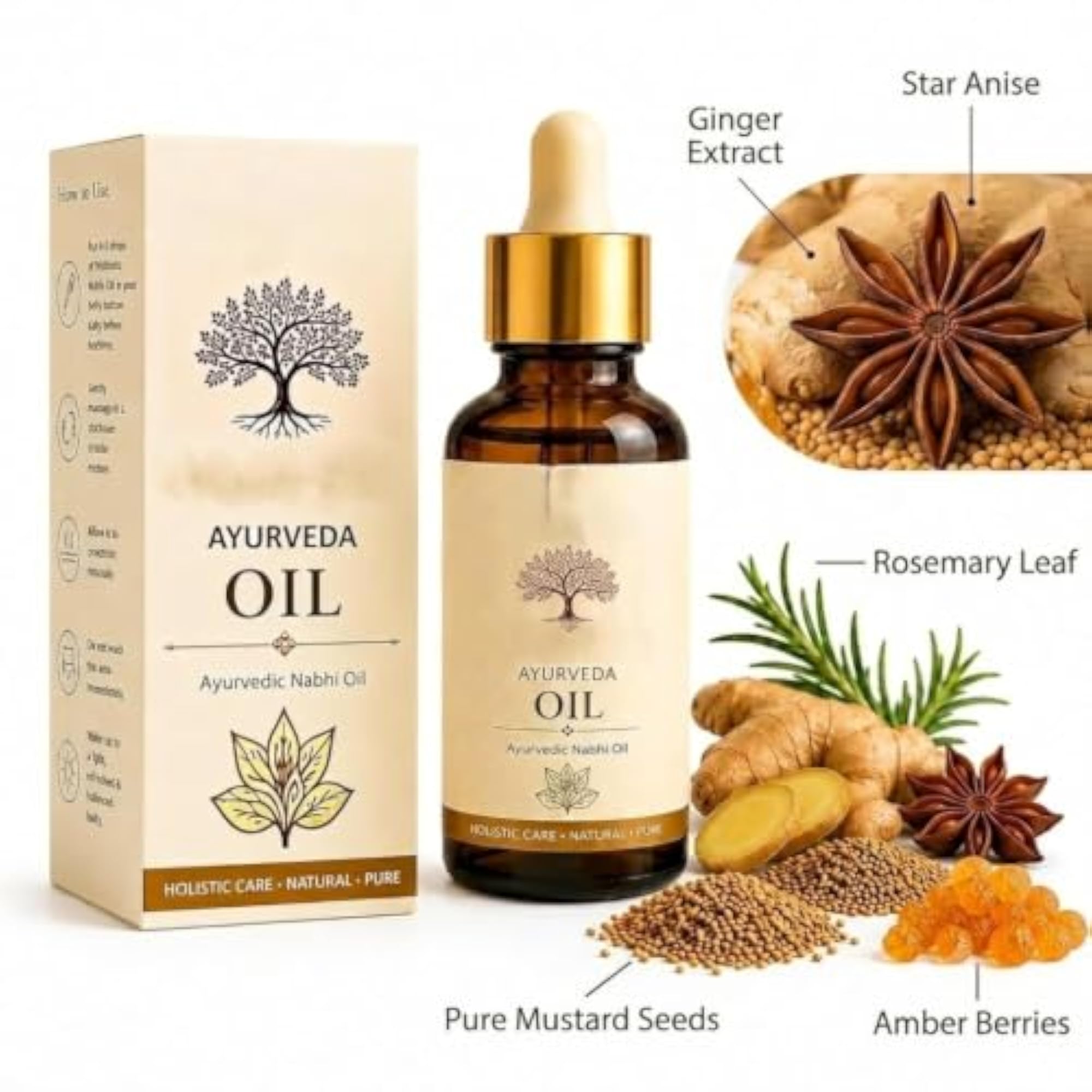 Ayurvedic Nabhi Oil for Belly Button Care